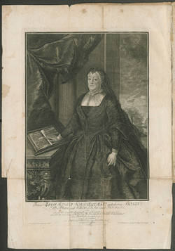 Leichenpredigt für Frau Maria Rosina Schindlerin (1655-1746);