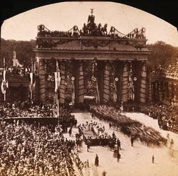 Deutsch-Französischer Krieg - 7. Brandenburger Tor - Parade