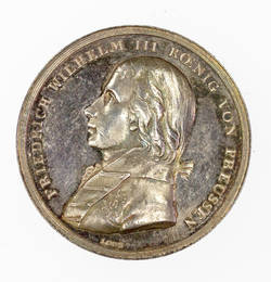 Medaille König Friedrich Wilhelm III. von Preußen, auf den Wechsel des Jahrhunderts;