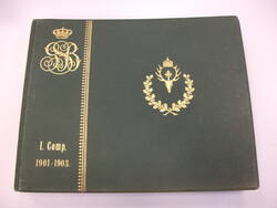 Fotoalbum "1. Comp. 1901-1903" (Garde Schützen-Kaserne. Scheibenstand der I. Compagnie. Schloss Rheinsberg)