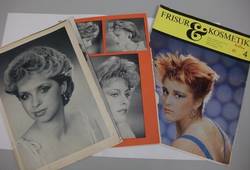 Konvolut Frisurempfehlungen 1980er Jahre der Modekommission der Friseure der DDR