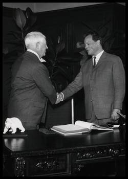 Jean Gabin, Willy Brandt 
