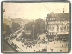 Potsdamer Platz mit Blick  zum Leipziger Platz in die Leipziger Straße, rechts das Hotel Fürstenhof an der Königgrätzer Straße