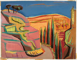 "Kastilische Landschaft" 1952