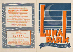 Luna-Park Jubiläumssaison 1929