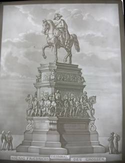 Lithophanie, Reiterstandbild Friedrich II.
