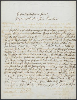 Carl Friedrich Philipp von Martius, Brief