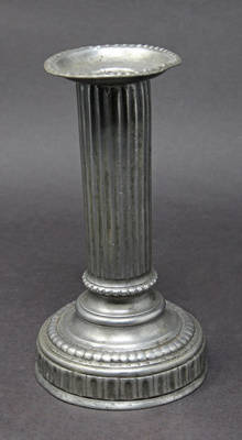 Klassizistischer Zinn-Leuchter, um 1825