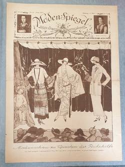 Zeitschrift "Der Modenspiegel" vom 13.03.1923