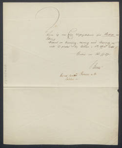 Christian Leopold von Buch, Brief;