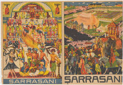 Sarrasani. Sirbhanga der indische Seeräuber. Spielplan, Leipzig 1913;