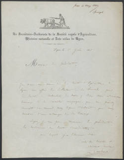 Martial Étienne Mulsant, Brief