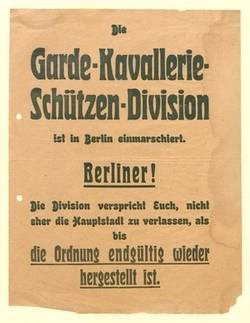  "Die Garde-Kavallerie-Schützen-Divison ist in Berlin einmarschiert. [...]"