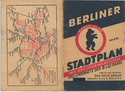 Stadtplan Berlin Ausgabe B