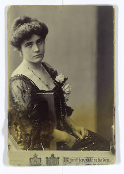 Elisabeth (Else) Richter, um 1914