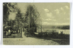 Dampferstation Wannsee, um 1910