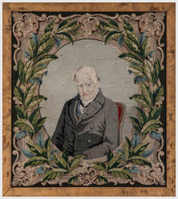 Alexander von Humboldt, Bildnis aus Stoff