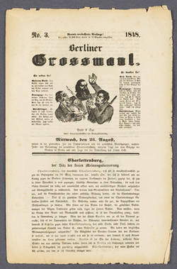 "Berliner Grossmaul. No. 3."