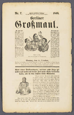 "Berliner Großmaul. No. 7."