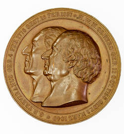 Medaille auf die Versammlung deutscher Naturforscher und Ärzte in Bremen 1844