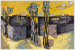 Gelbe Landschaft, 1955