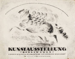 Entwurf zum Plakat für die Kunstausstellung der Secession Berlin 1919"