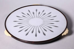 Tortenplatte, drehbar, mit Glasfläche