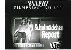 o.T., Außenwerbung am Kino Delphi in der Kantstraße