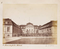 Das Reichskanzler-Palais in der Wilhelmstraße 77