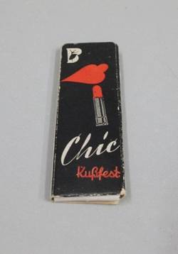 Originalverpackung Lippentupfer "Chic Kußfest" von J. F. Schwarzlose Söhne Berlin
