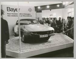 Am Sonntag schließt die Deutsche Industrieausstellung Berlin 1968 ... Kunststoffauto bei der Industrieausstellung Berlin 1968
