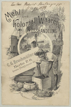  Winter 1897/1898 Preis - Liste der Gross - Handlung für Mehl, Kolonialwaaren, Conserven. C.G.Bruchmüller Berlin N.O