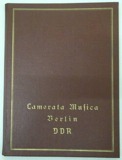 Fotomappe "Camerata Musica. Berlin. DDR", Konzerttournee an der Trasse, UdSSR 1984