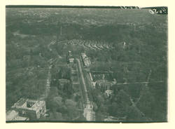 Luftaufnahme Potsdam. Schloss Sanssouci und Schlossterassen
