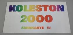 Werbung für "Koleston 2000" Haarfarben von Wella