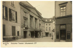 Deutsches Theater, Schumannstr. 13 a