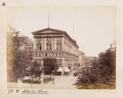 Das Grand Hôtel de Rome, Unter den Linden 39 / Ecke CharlottenStraße 44/45