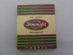 Verpackung mit 3 Kondomen "Fromms Act TROPEX"