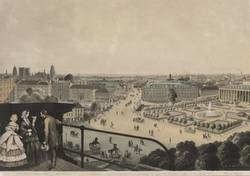 Blick auf Berlin vom Dach des Kgl.Schlosses;