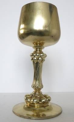 Pokal, Silber vergoldet, aus dem Berliner Rathaus mit Etui