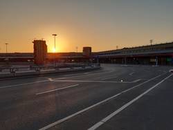 Flughafen Tegel in Corona-Zeiten;