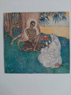 Siddharta, am Fuße eines Baumes sitzend, 1908/1914