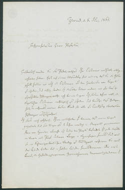 Heinrich Moritz Willkomm an Diederich Franz Leonhard von Schlechtendal
