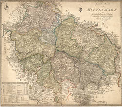 Special Karte von der Mittelmark;