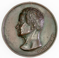 Medaillon  Alexander von Humboldt (1769-1859)