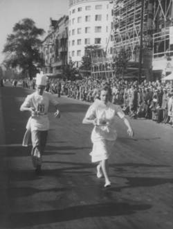 Kellner-Derby 1953. Lauf der Kochlehrlinge
