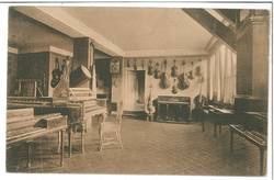 Postkarte aus dem Bach-Haus von Wilhelm Walter Kempff jun. an Cornelie Richter, 1916