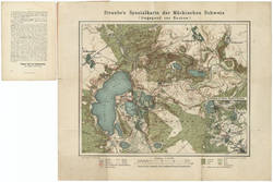 Straube´s Spezialkarte der Märkischen Schweiz (Umgegend von Buckow);