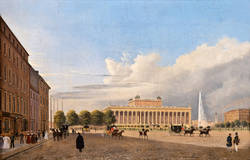 Das königliche Museum in Berlin, von der Schloßfreiheit aus gesehen;