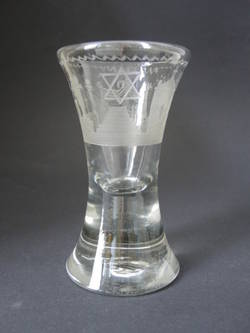 Trinkglas/ Freimaurerglas